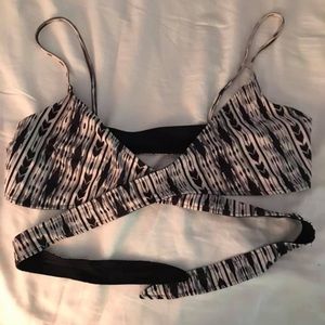L*Space Reversible wraparound bikini top